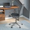 Flash Furniture Gray LeatherSoft Office Chair with Chrome Arms GO-21111B-GY-CHR-GG - alternate 1